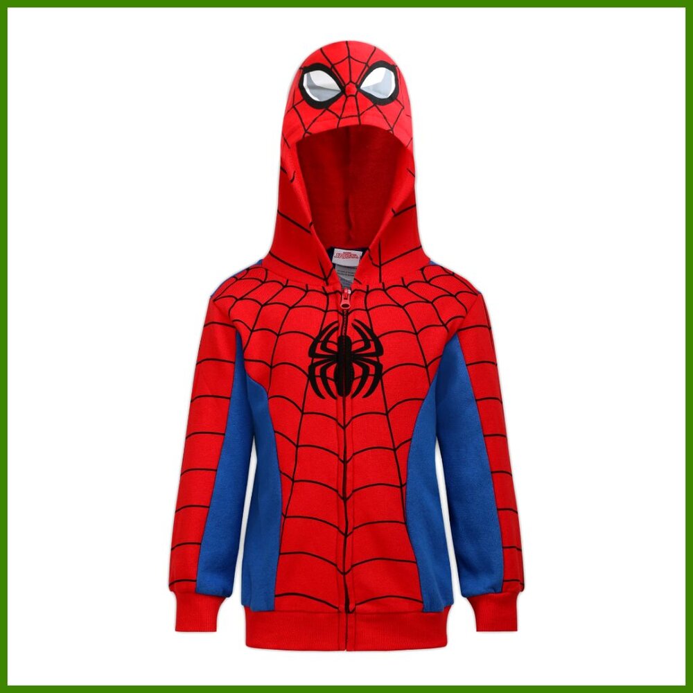 Boys Zip-Up Hoodie for Toddlers and Big Kids